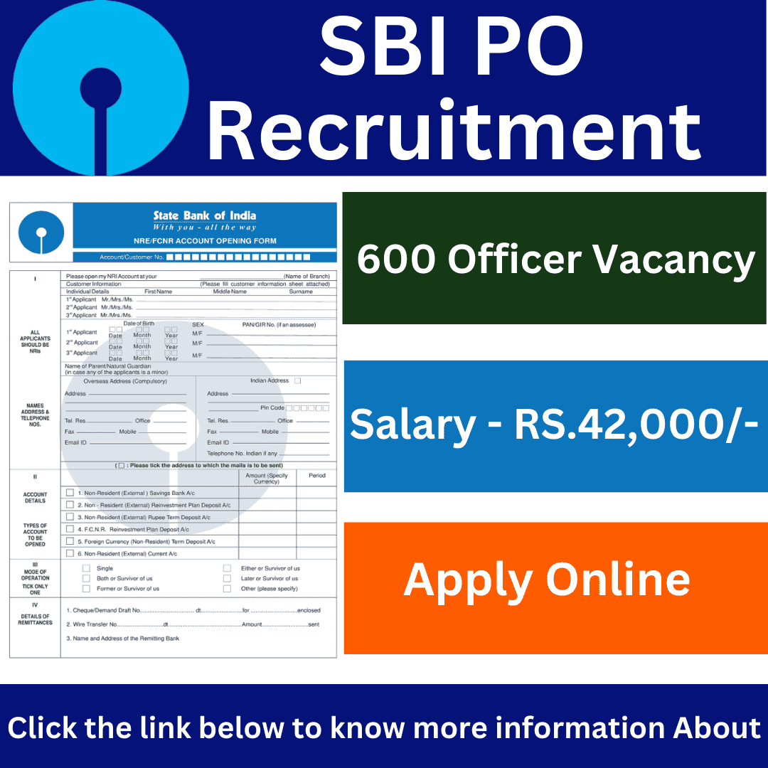 SBI PO Recruitment