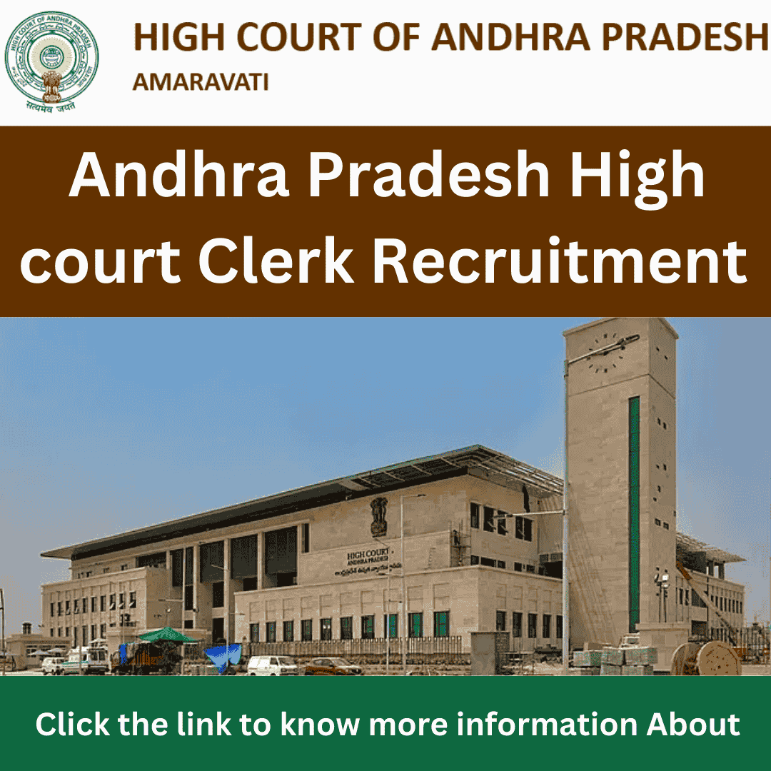Andhra Pradesh High court Clerk Recruitment
