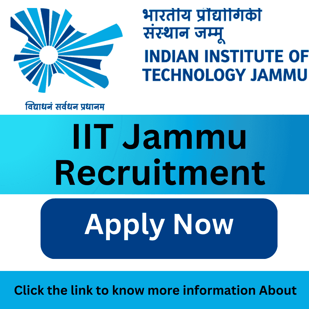 IIT Jammu Recruitment