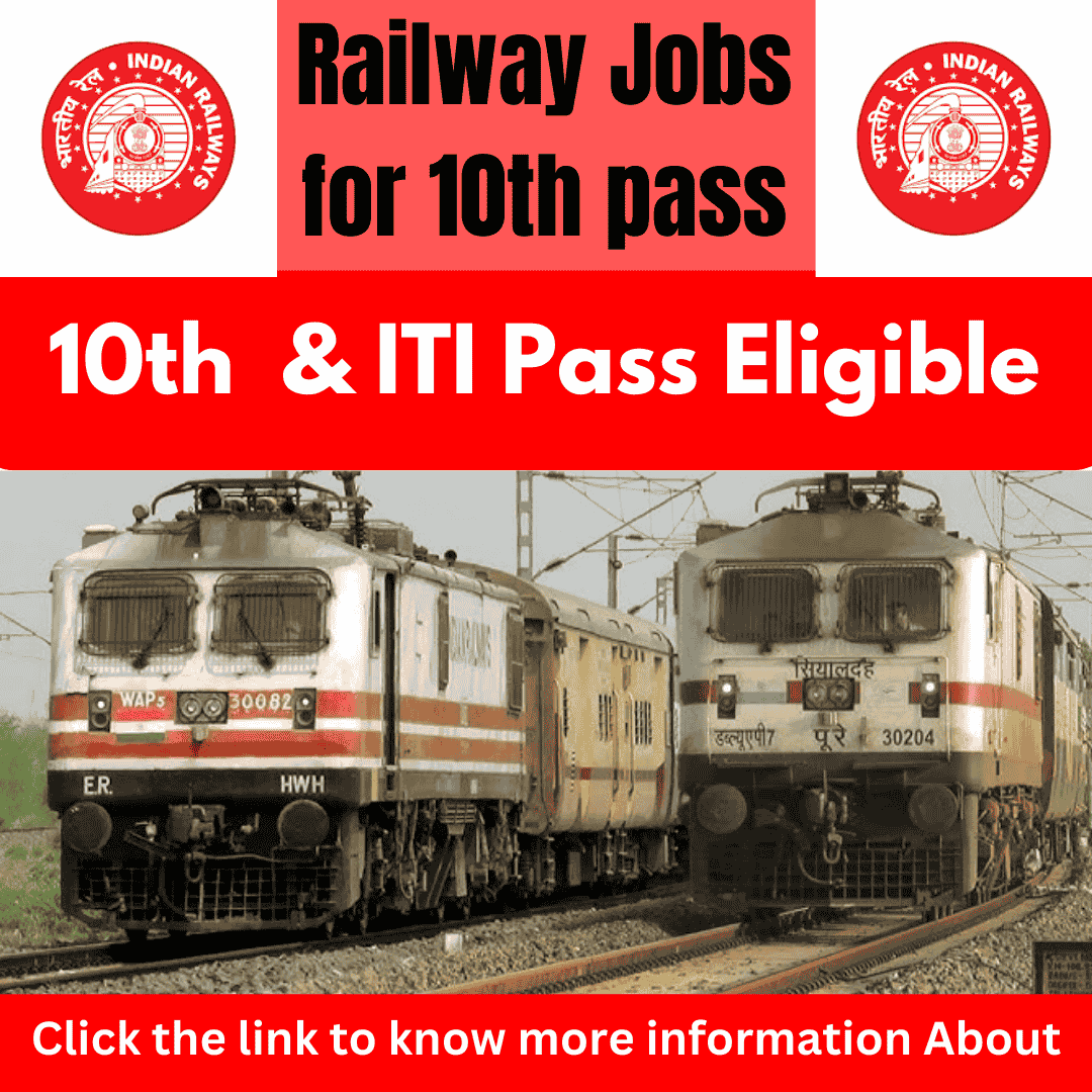 Railway jobs for 10th Pass