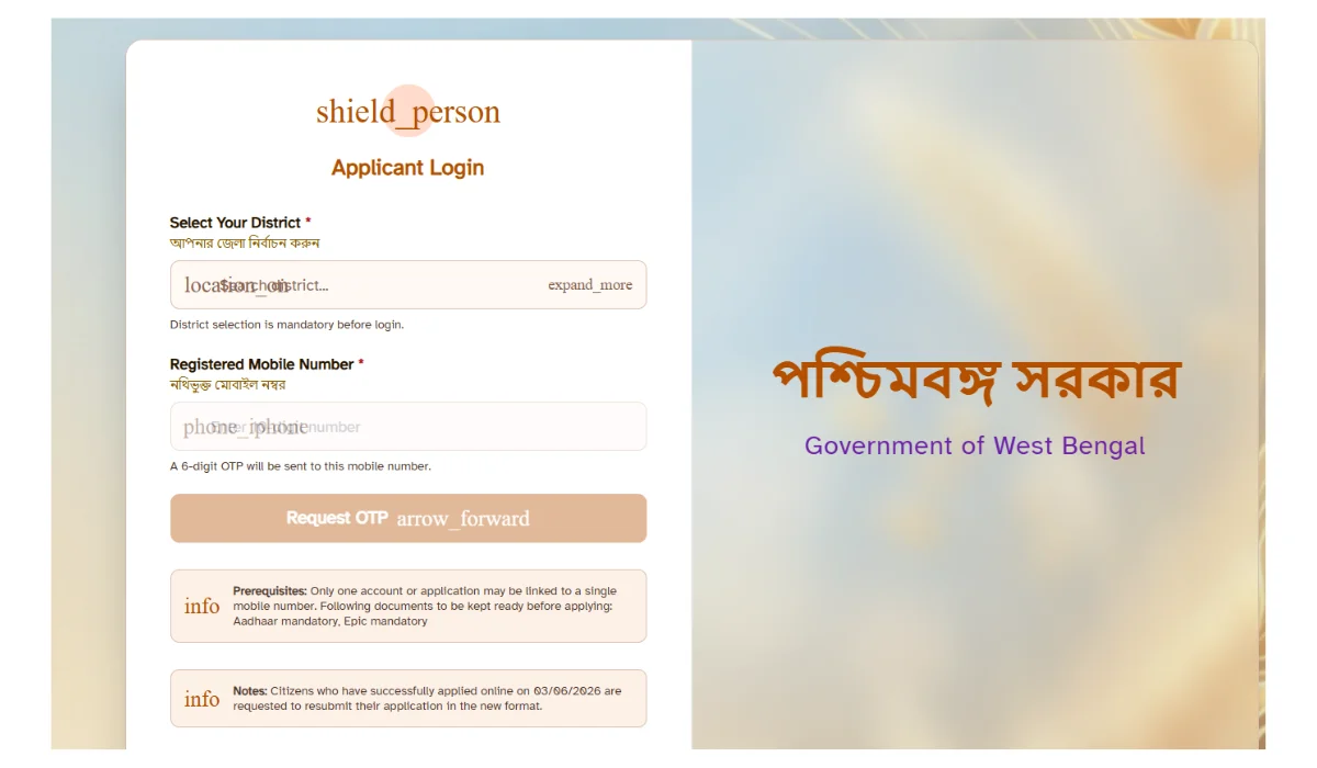 Annapurna Yojana Login