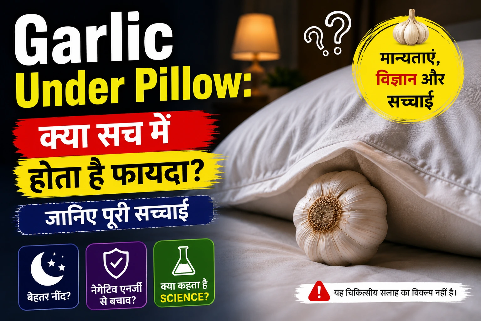 Garlic Under Pillow
