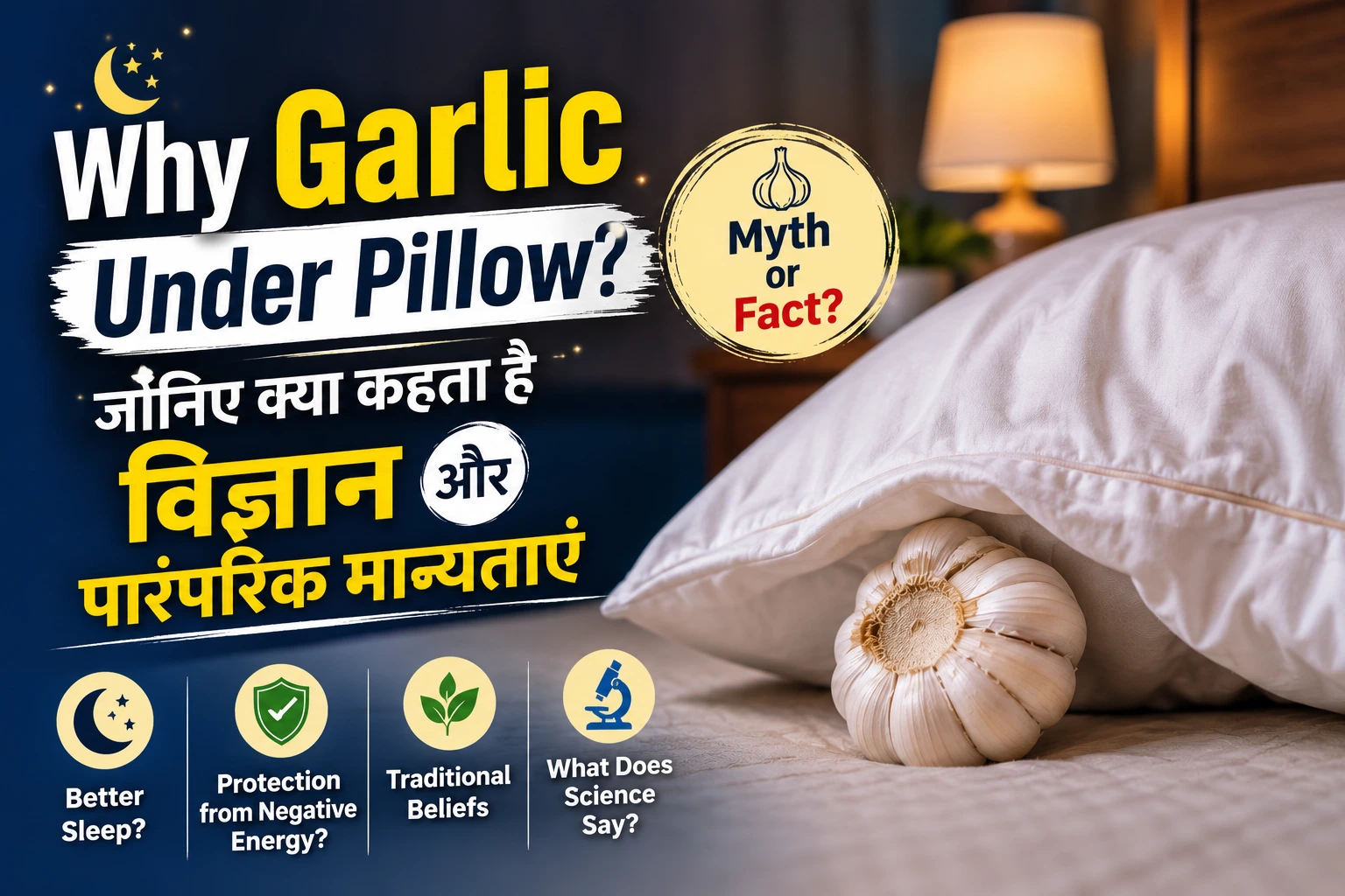 Why Garlic Under Pillow
